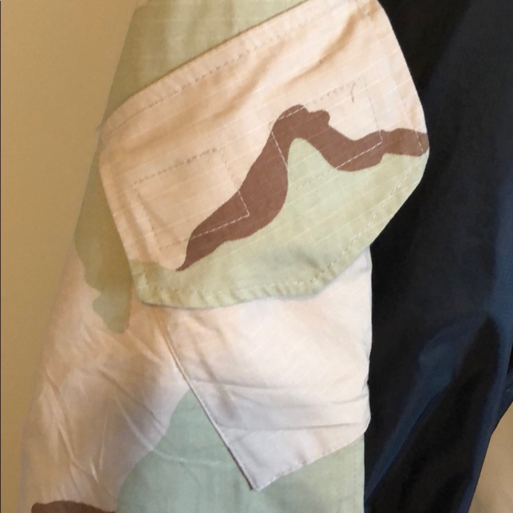 Chemical protection camouflage hooded jacket - Picture 4 of 5